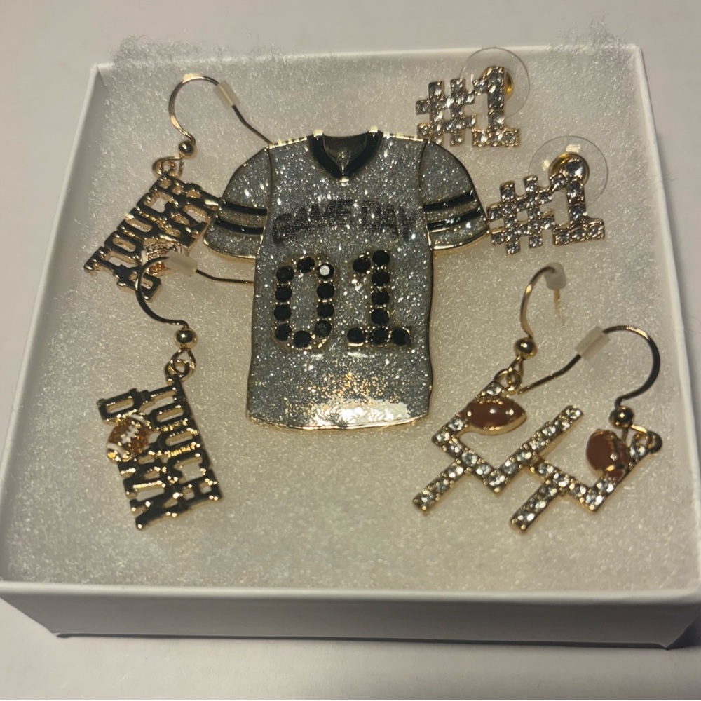 Football earring Bundle 🏈